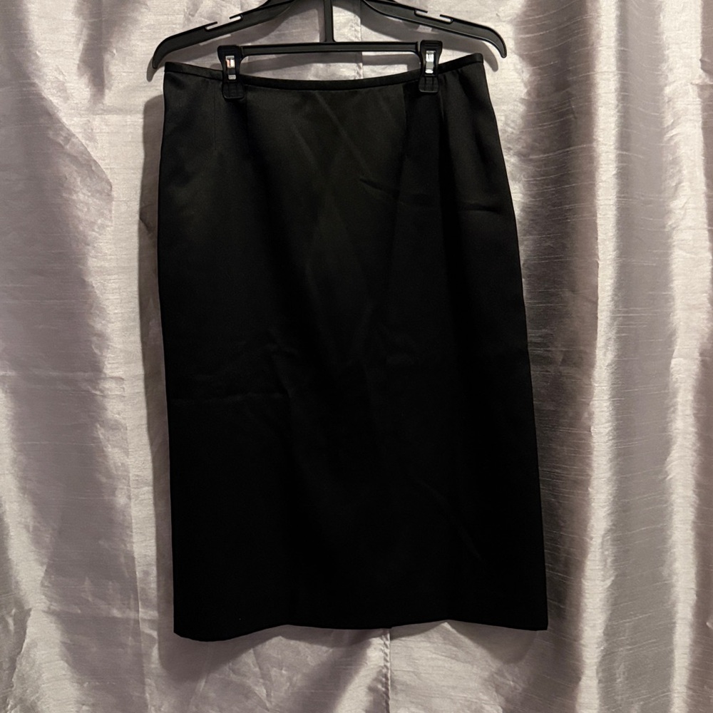 Kasper Black Pencil Skirt